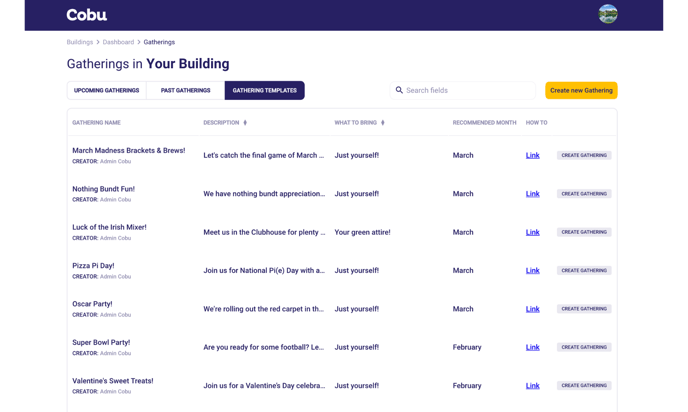 Cobu Dashboard